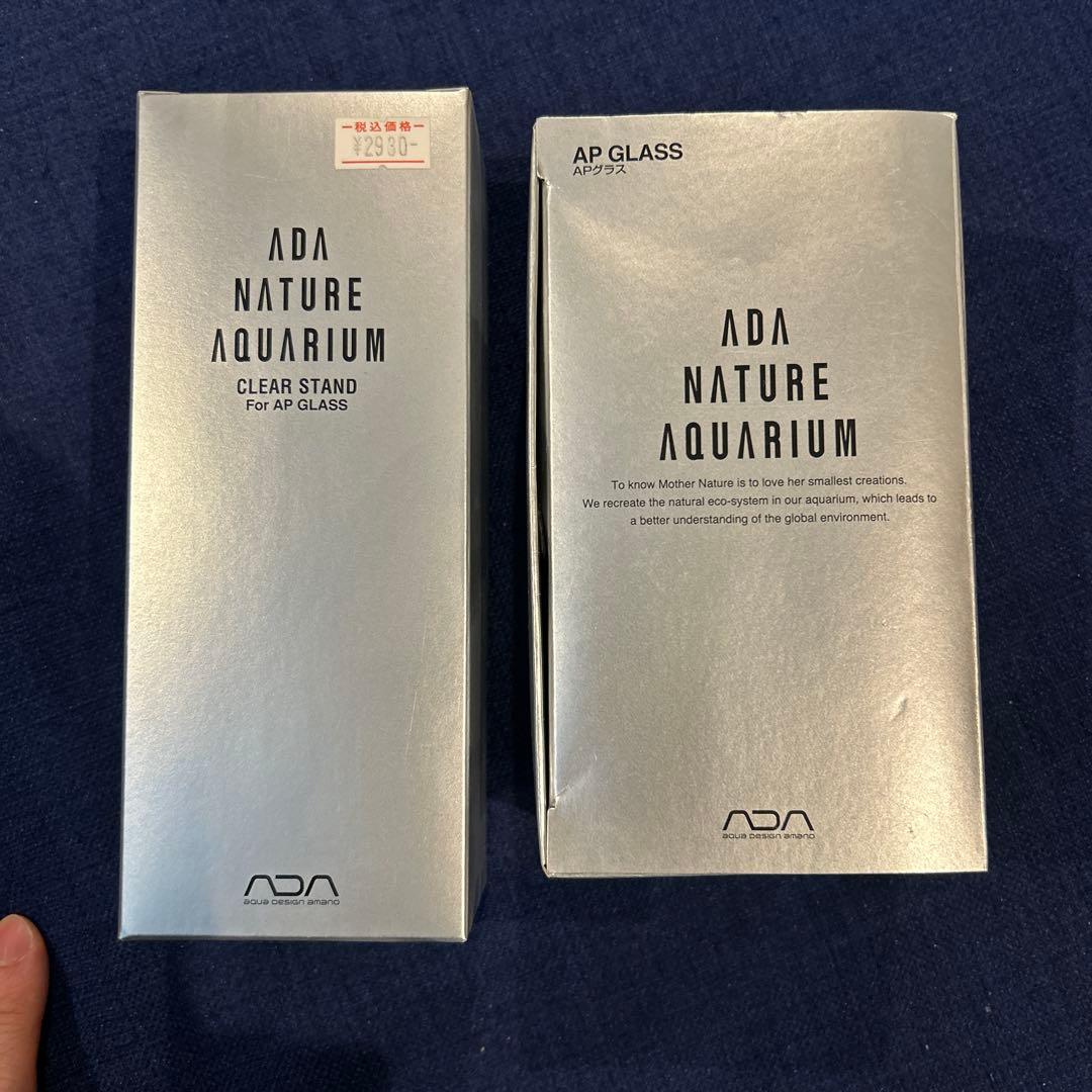 【新品&美品】 ADA APグラス クリアスタンド セット