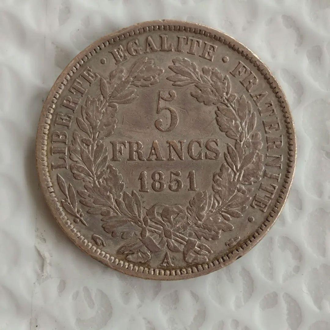 フランス 豊穣の女神セレス５フラン銀貨