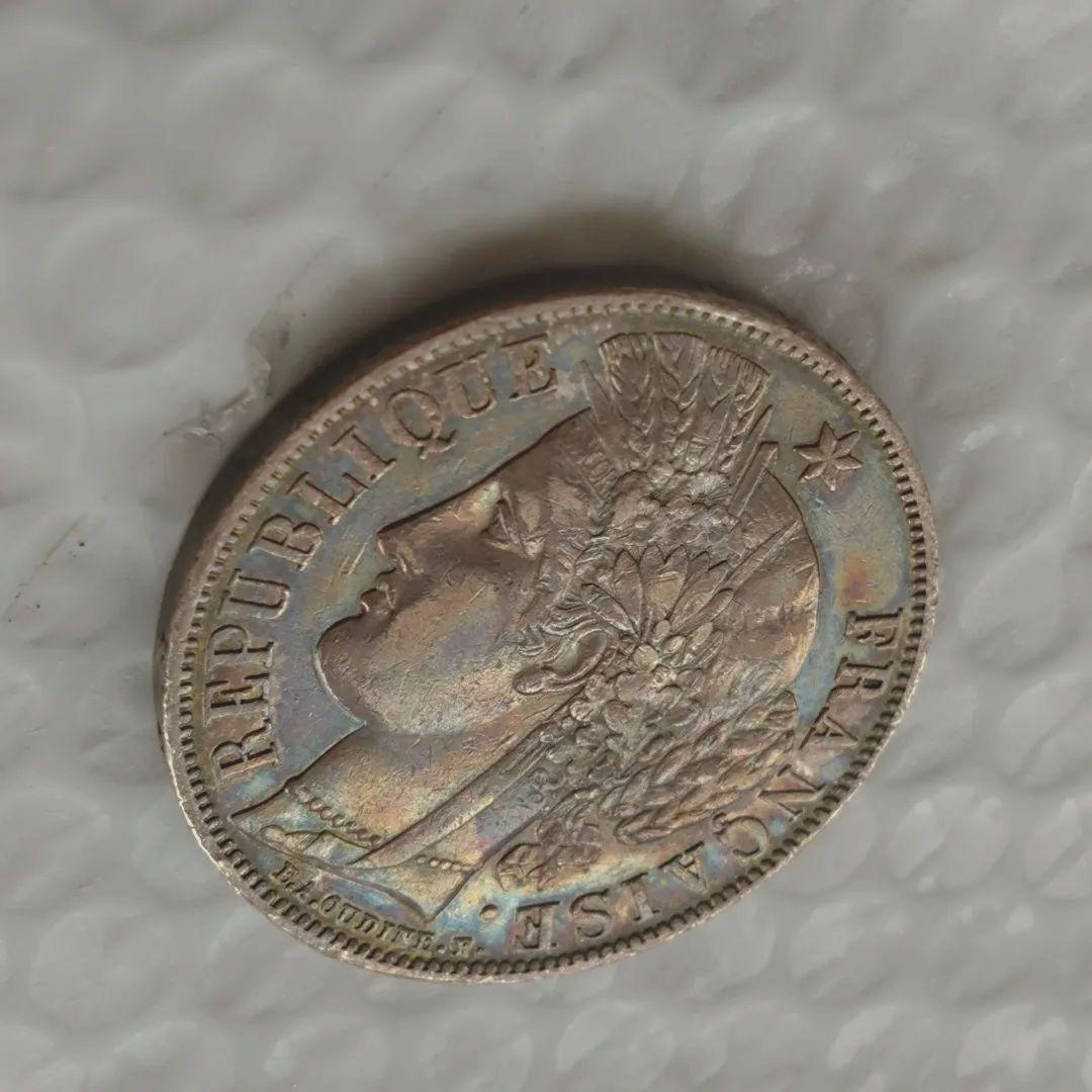 フランス 豊穣の女神セレス５フラン銀貨