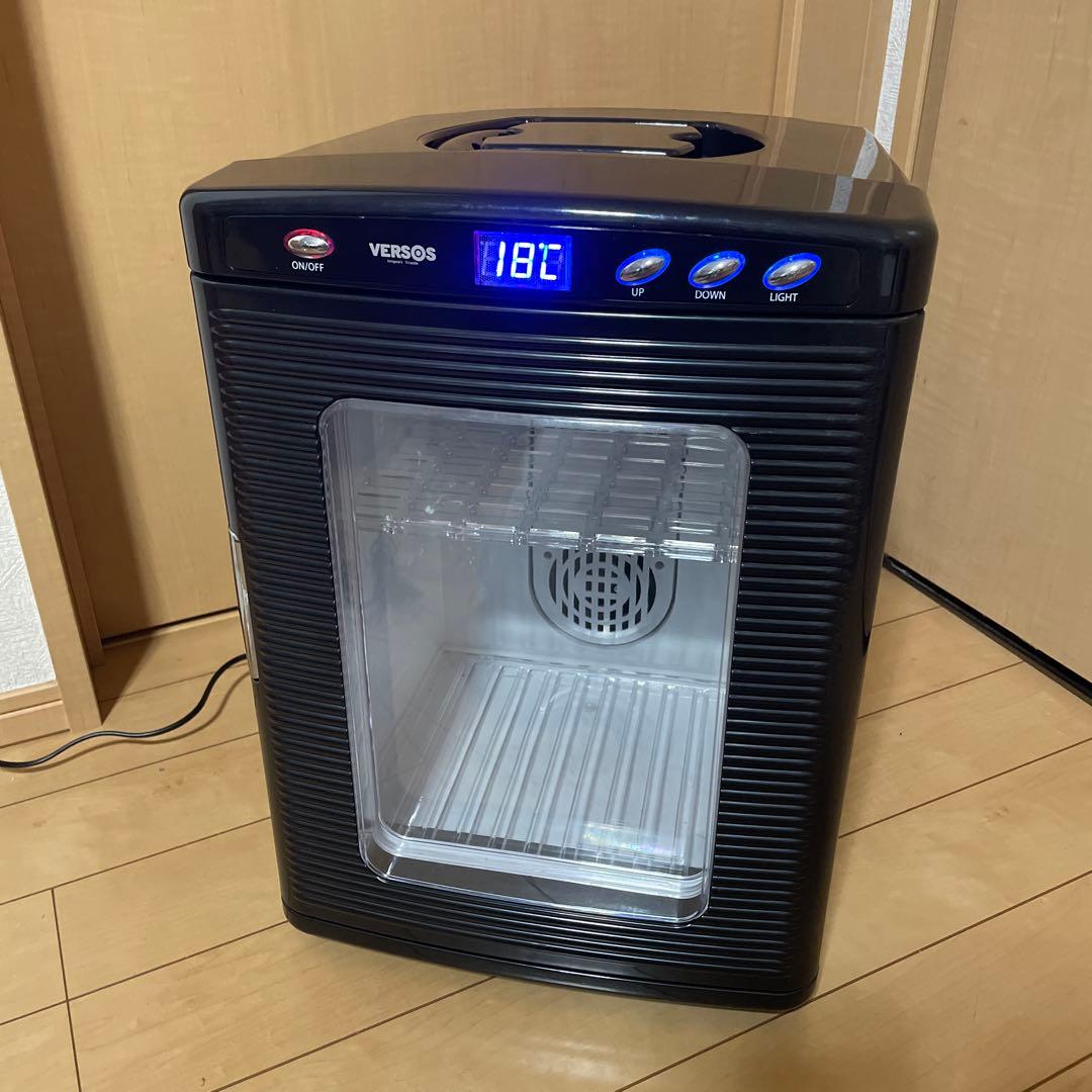 #650 小型冷蔵庫 ポータブル冷温庫 VS-404WH