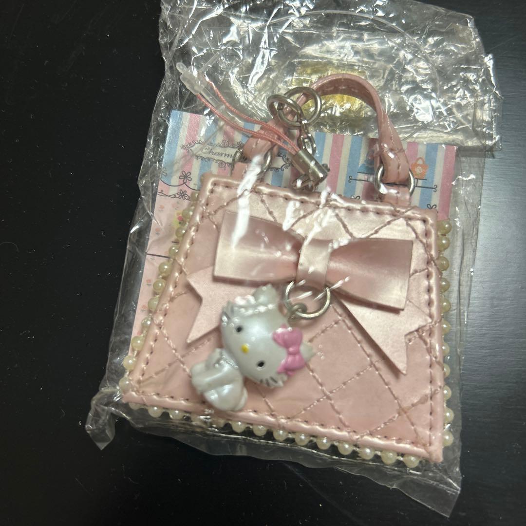Sanrio チャーミーキティ バッグ型　ミラー付きストラブトリトD3503