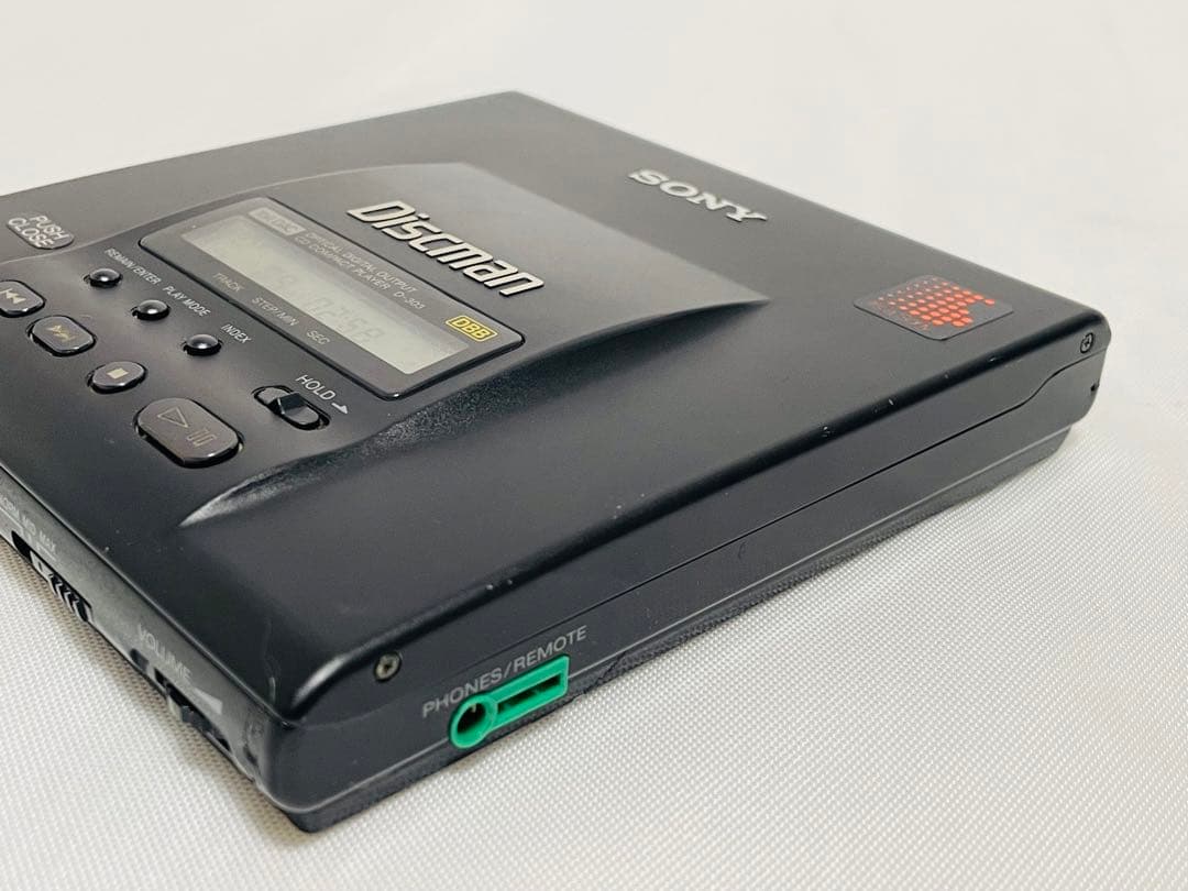 【動作確認済】SONY Diskman D-303 ポータブルCDプレーヤー