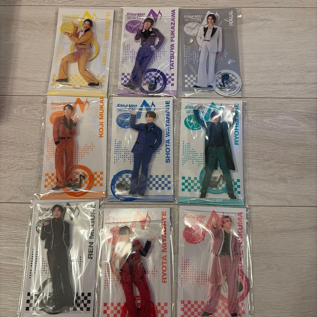 Man Dome Tour 2025-2026 ON アクスタ　全員