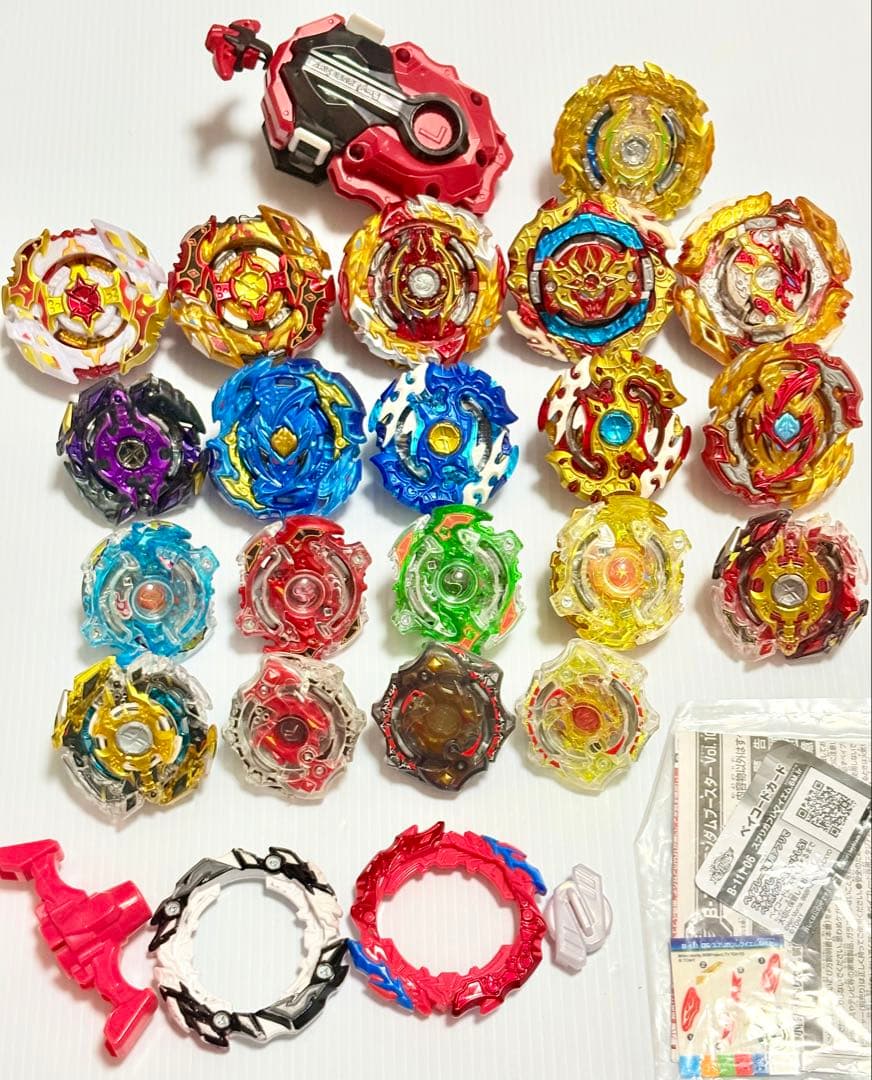 ベイブレードバースト 歴代スプリガン まとめ売り 限定含む シューター付き