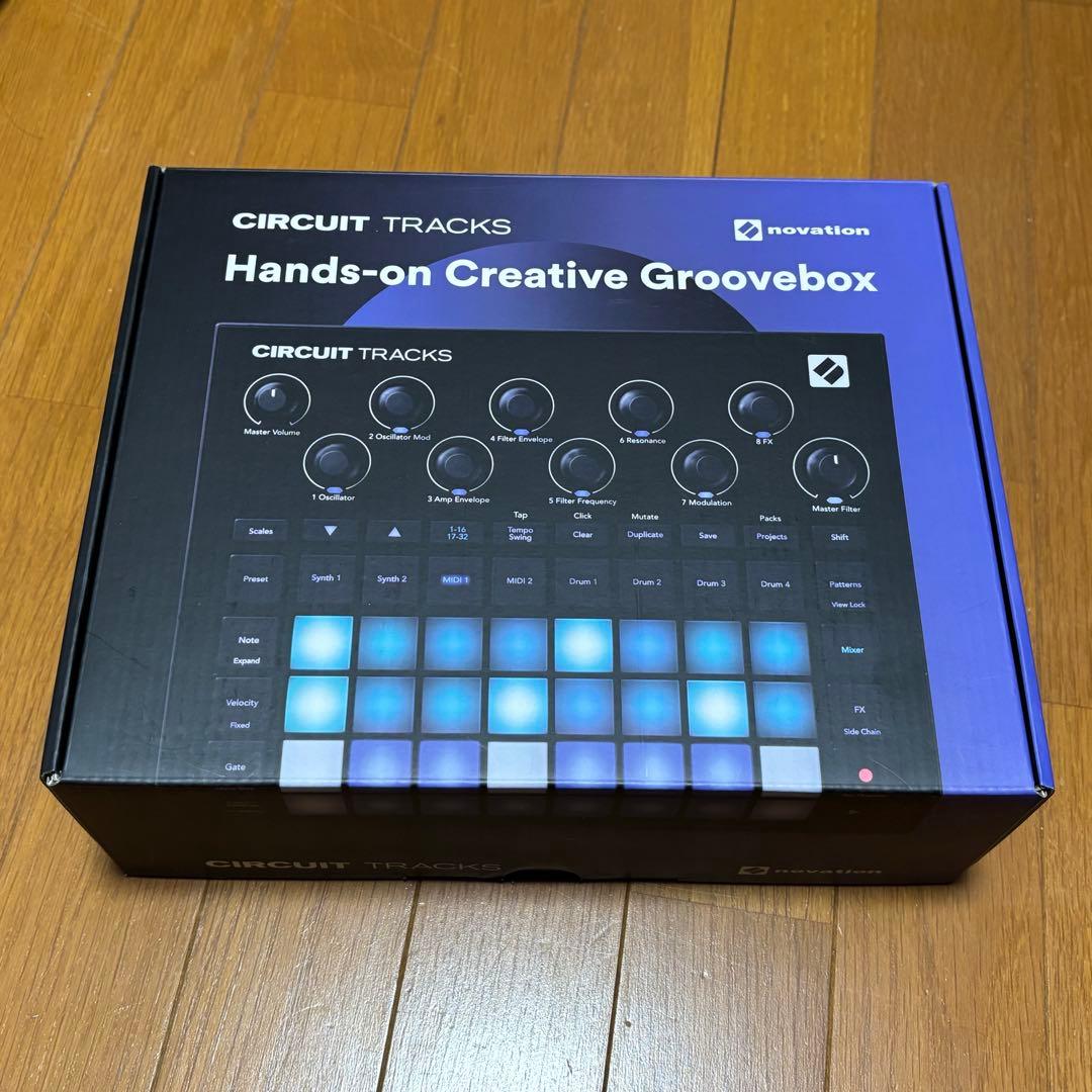 【箱付き美品】novation CIRCUIT TRACKS グルーヴボックス