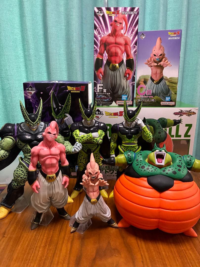 ドラゴンボール 1番くじセル、魔神ブウのまとめ売り