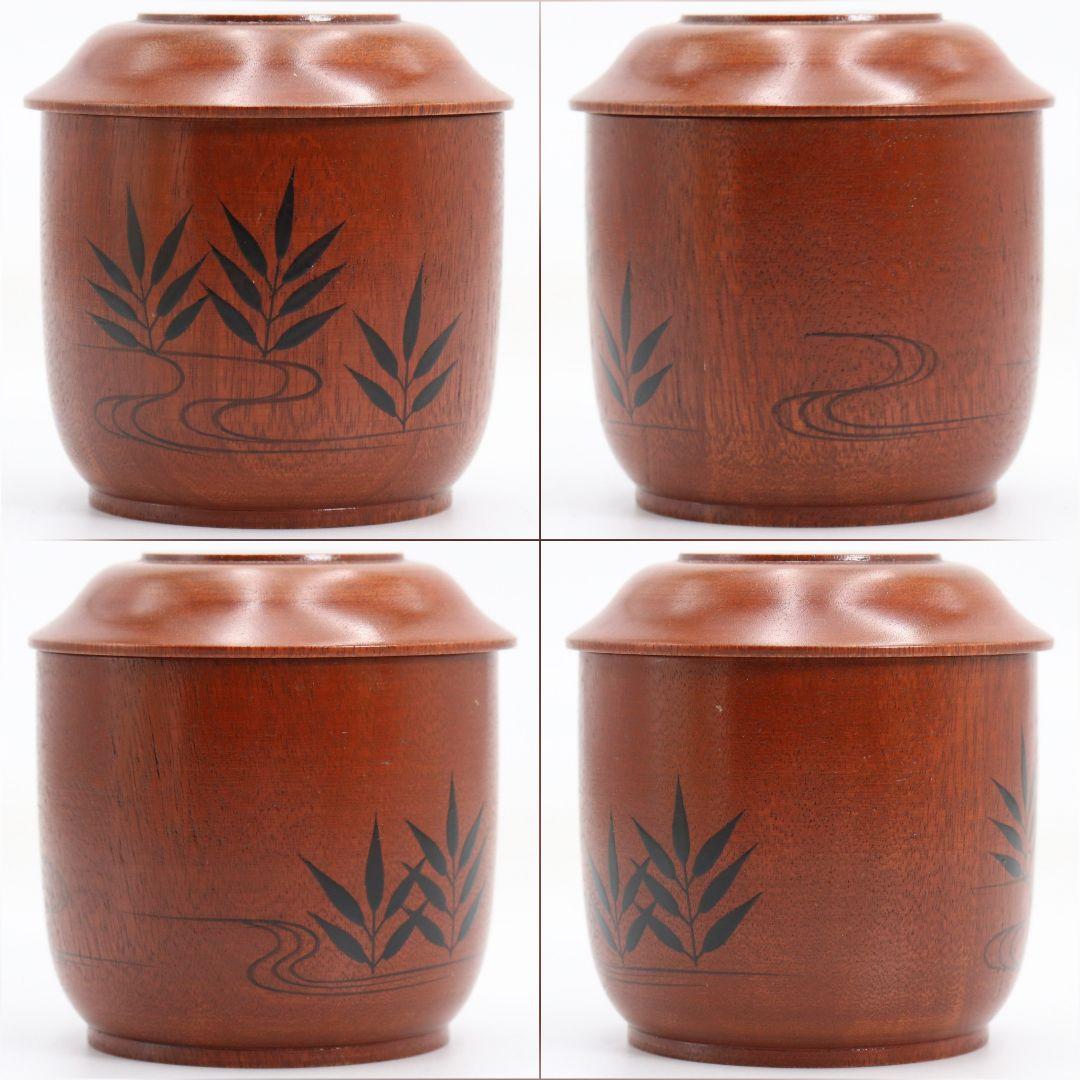 道場宗廣作 苫屋棗 千鳥蒔絵 茶道具 共箱　V936