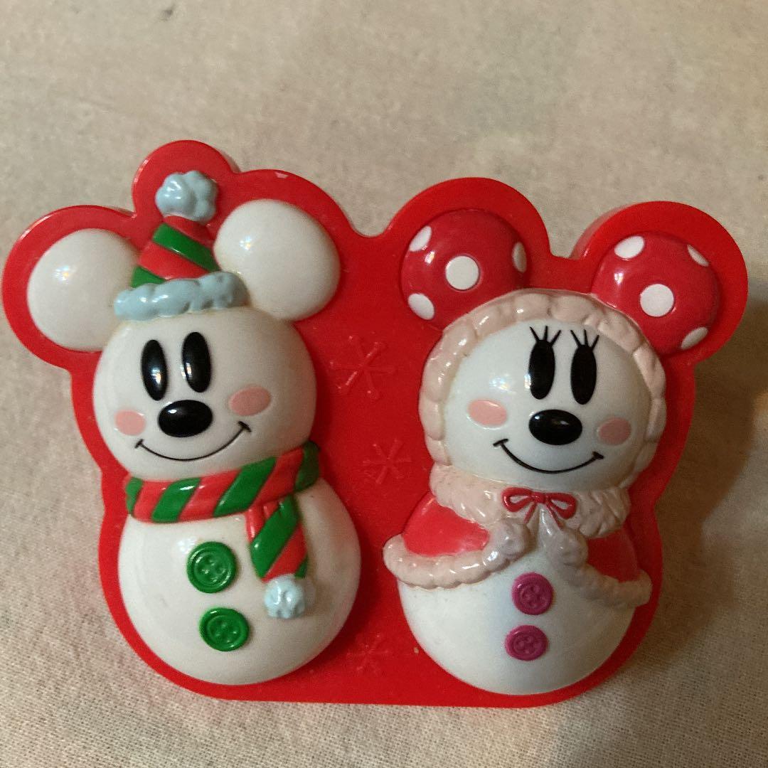マグネット　クリップ　ディズニー　スノーマン　ミッキー　ミニー　リゾート製