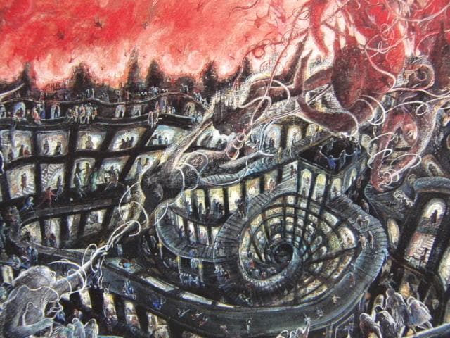 遠藤彰子、【参＝壱】、希少な額装用画集より、新品額装付