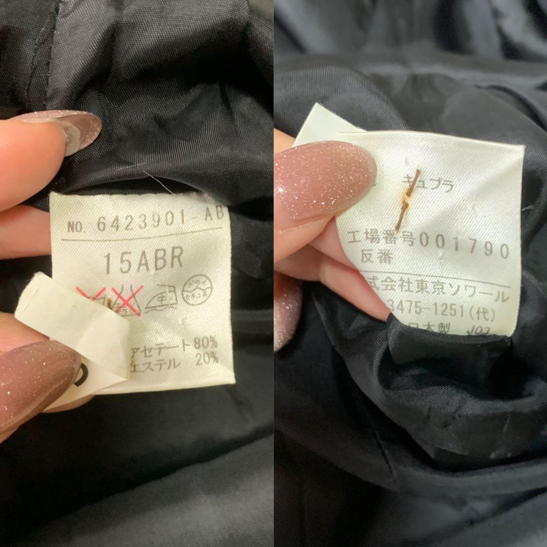 SOIR DOLCE サテンロングワンピース ドレス 15号 大きいサイズ