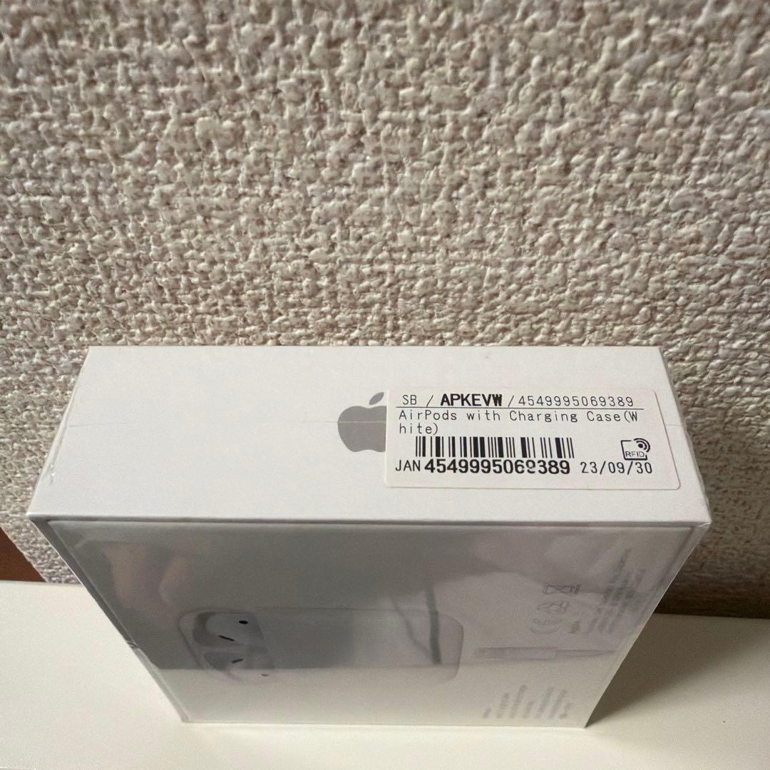 新品未開封 AirPods 第2世代 正規品 フィルム未剥離