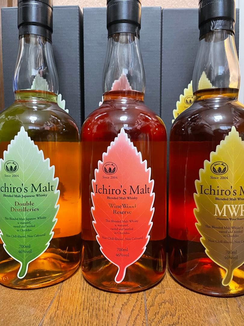 Ichiro's Malt イチローズモルトリーフシリーズ3本セット