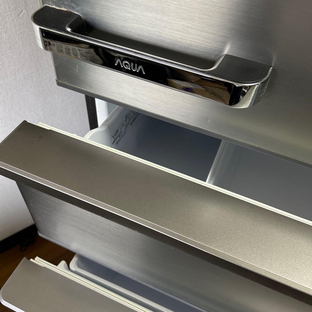 清潔✨AQUA 冷蔵庫 355L 製氷機能付き ・2018年製【たのメル便】