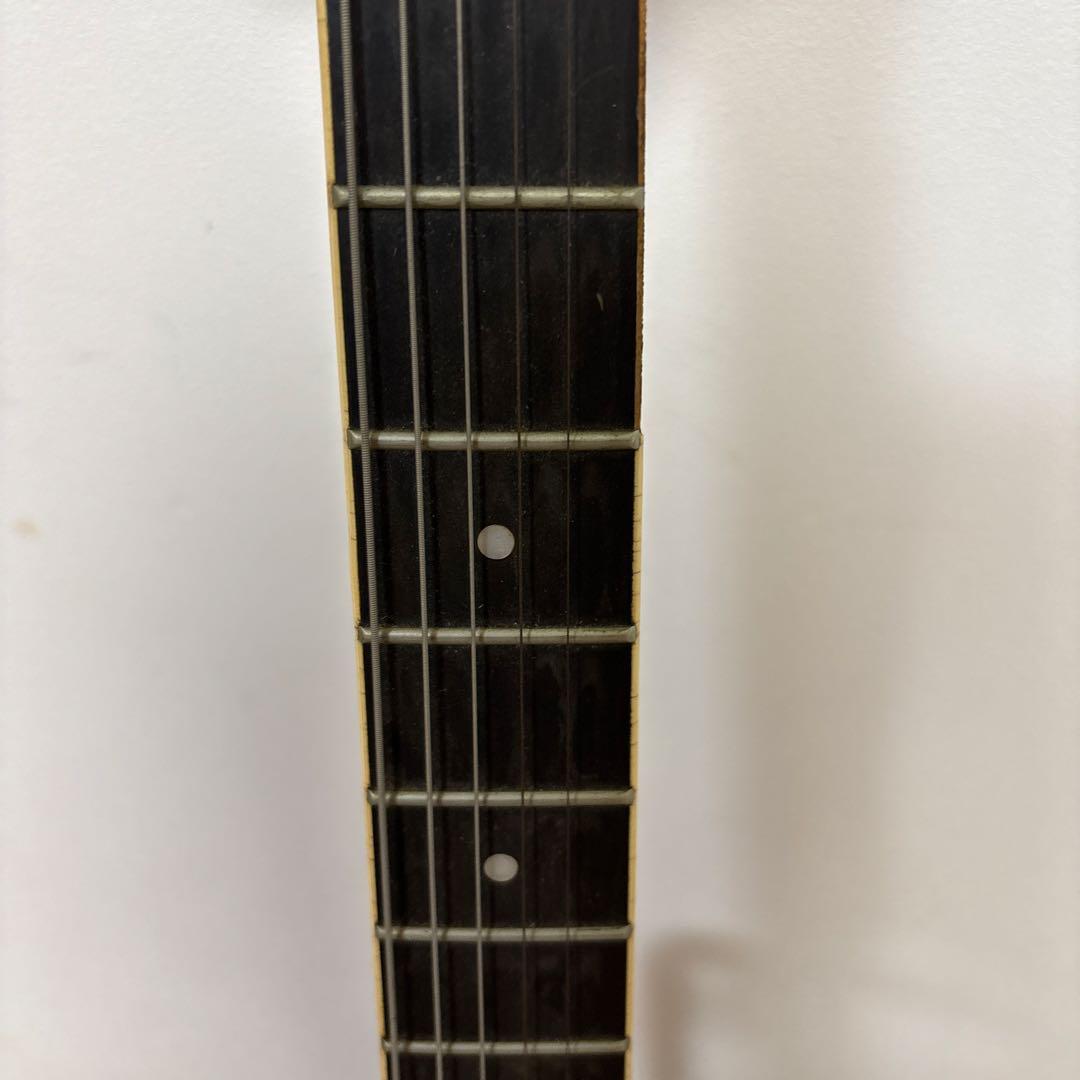 シルバー セミアコースティックギター