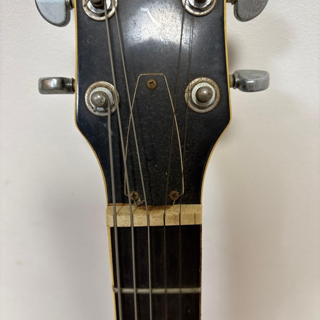 シルバー セミアコースティックギター