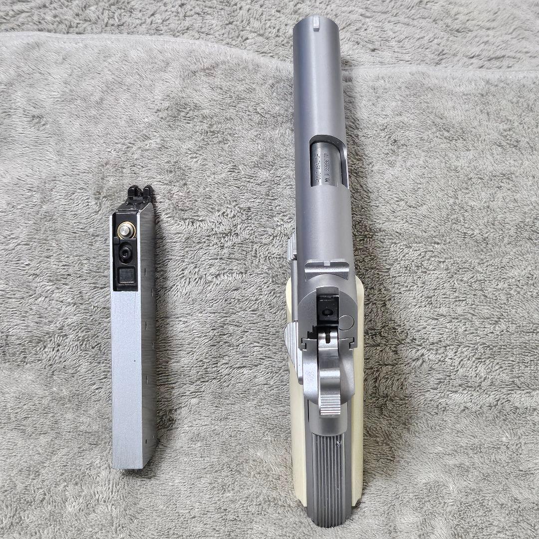 WA 純正HWガスブロ コルトガバメント MkIV シリーズ70 オールシルバー