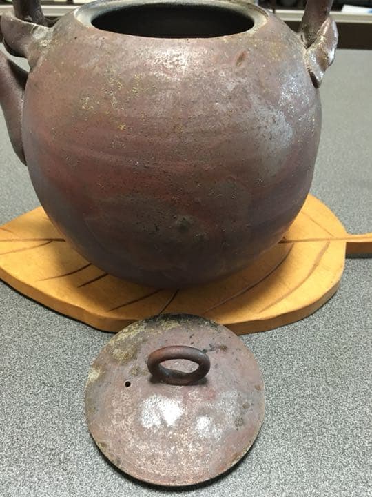 丹波焼 土瓶 市野忠作
