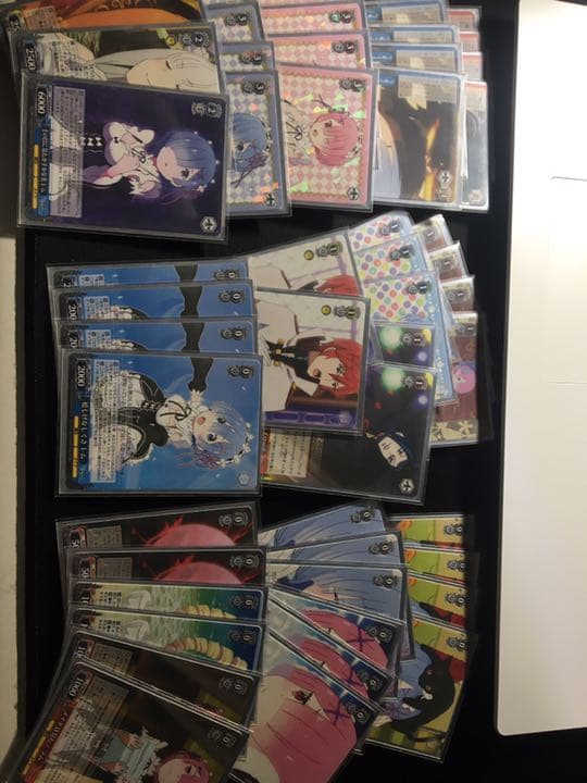 ヴァイスシュヴァルツ リゼロ デッキ カード まとめ売り エミリア レム ラム