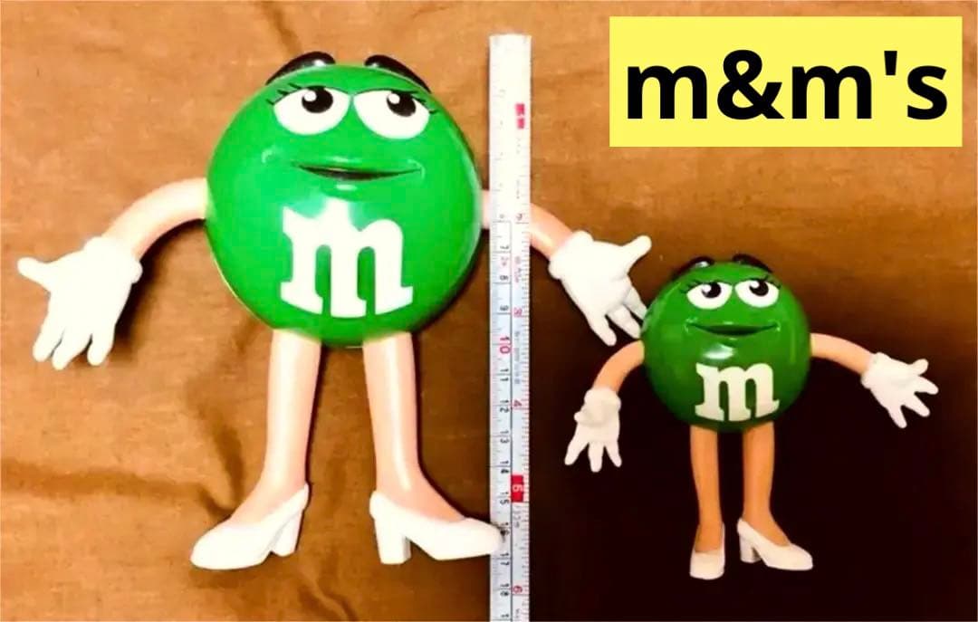新年30%SALE❣️希少ヴィンテージm&m's グリーンちゃん2点　フィギュア