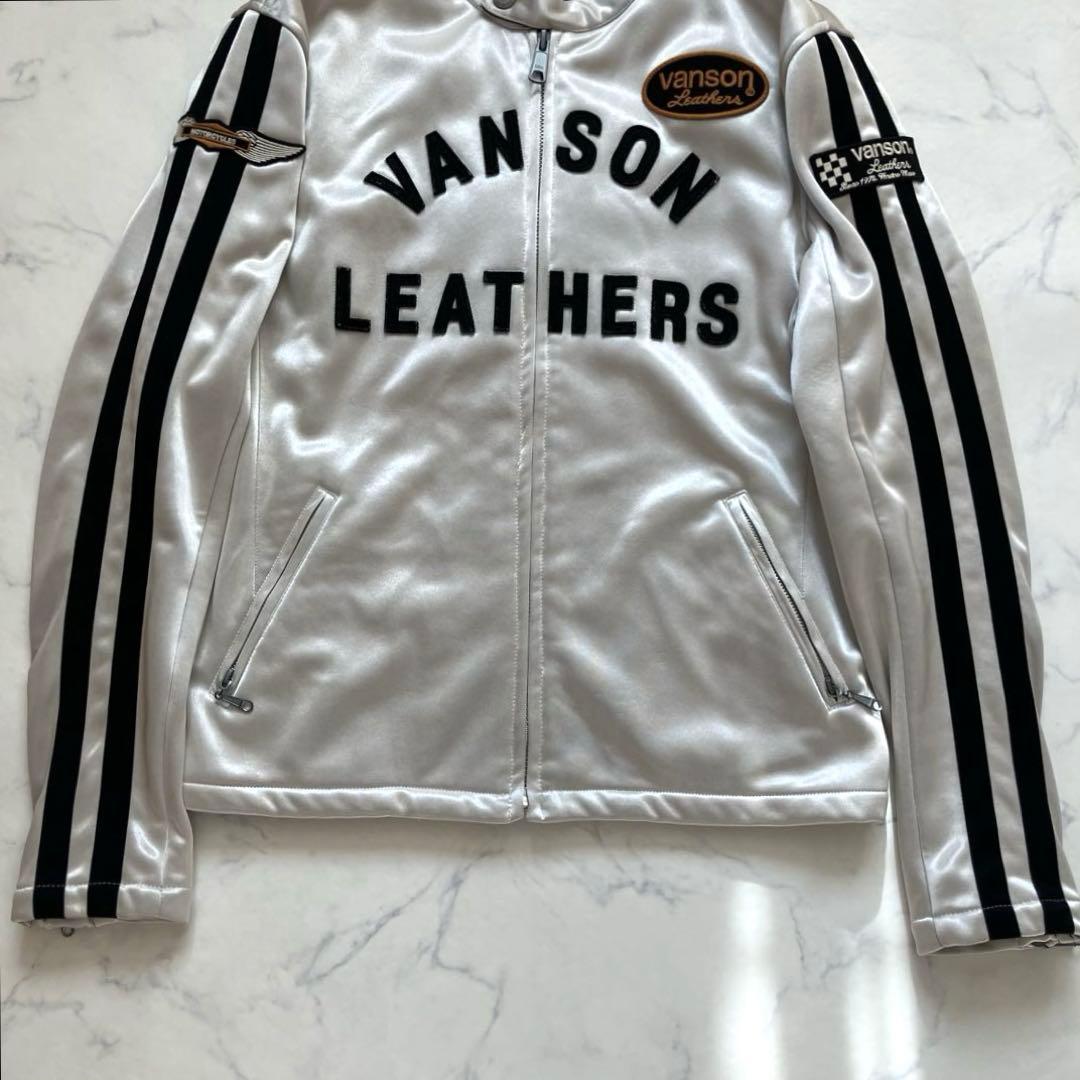 VANSON ライダースジャケット ワンスター 40周年モデル ボンディング L