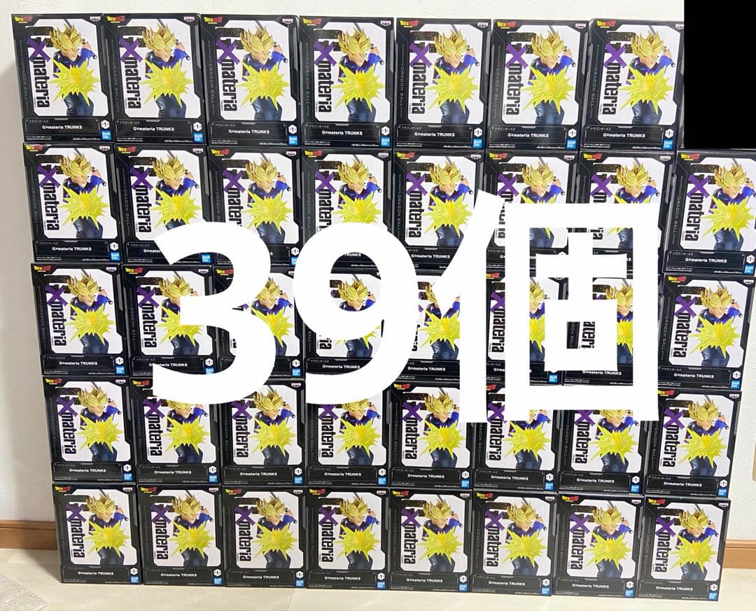 ドラゴンボールZ G×materia トランクス フィギュア 40個セット