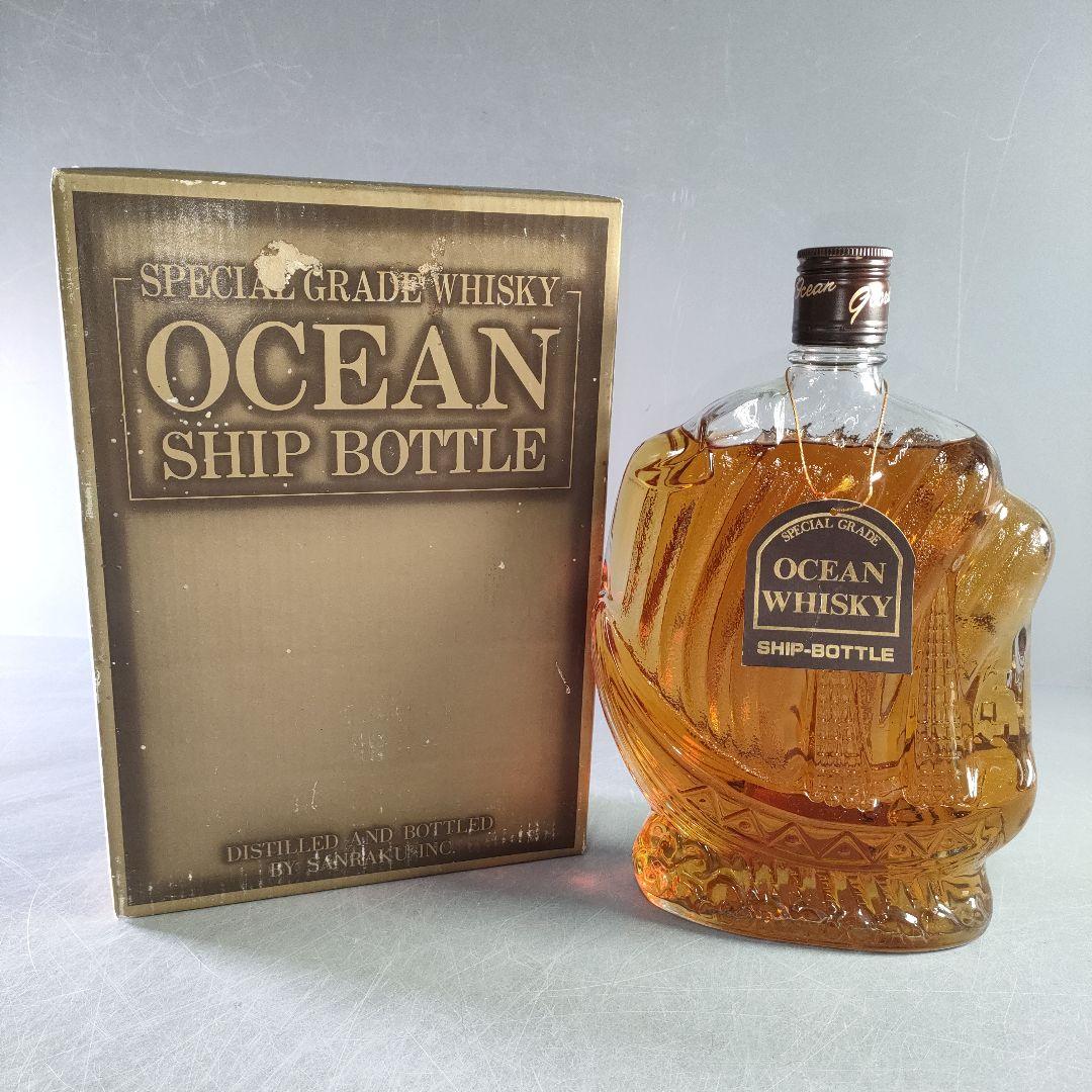 A1161-4/オーシャン シップボトル/ウイスキー 特級/760ml/