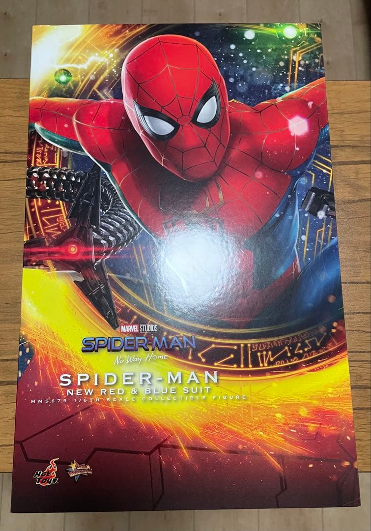 ホットトイズ スパイダーマン ニューレッド & ブルースーツ 1/6 フィギュア