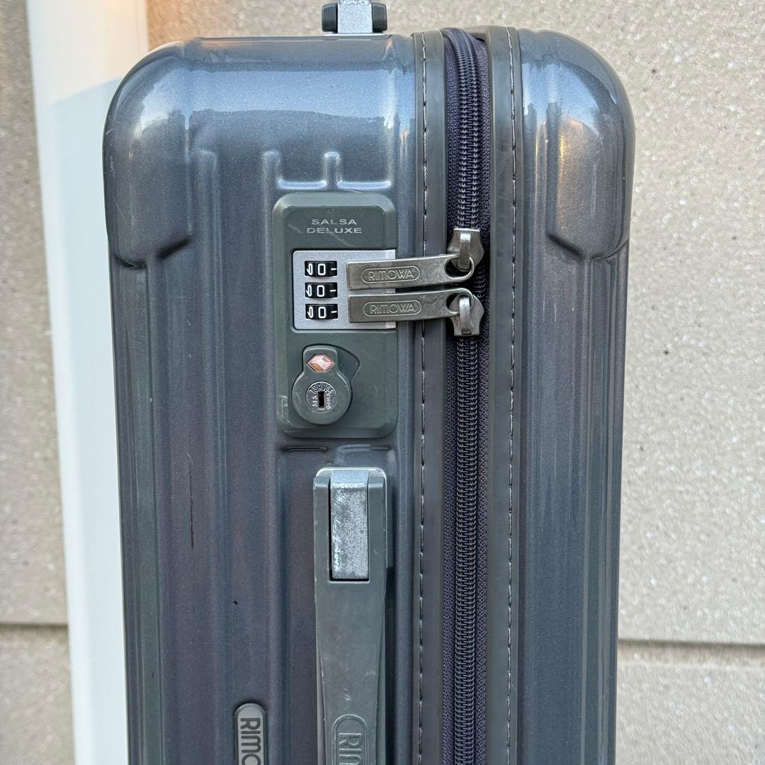 リモワ　RIMOWA サルサデラックス　2輪　32L 機内持込　グレー