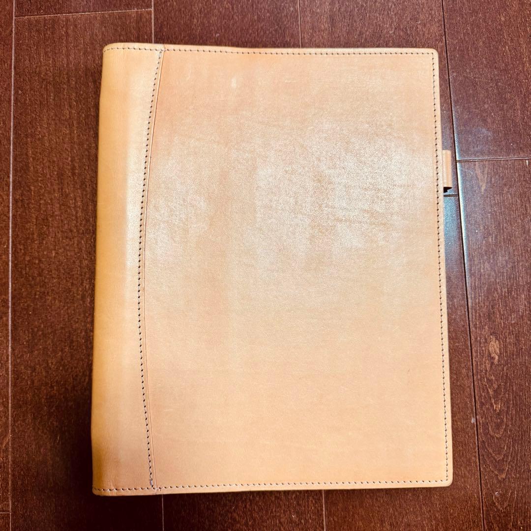 BlancCouture ルーズリーフバインダー ヌメ革 B5 26穴 本革