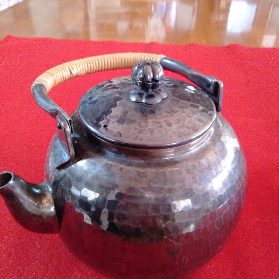 銀瓶　湯沸かし