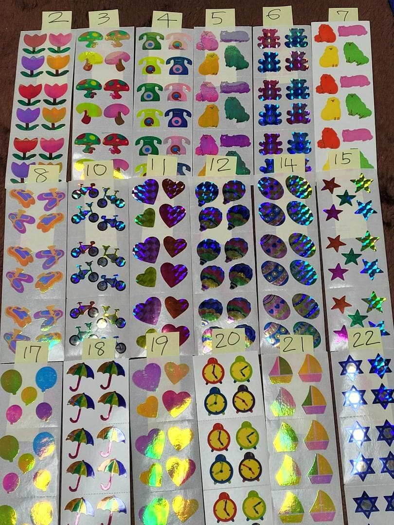 【い】Great sevenシール１シート３４０円サンディライオン好きな方も