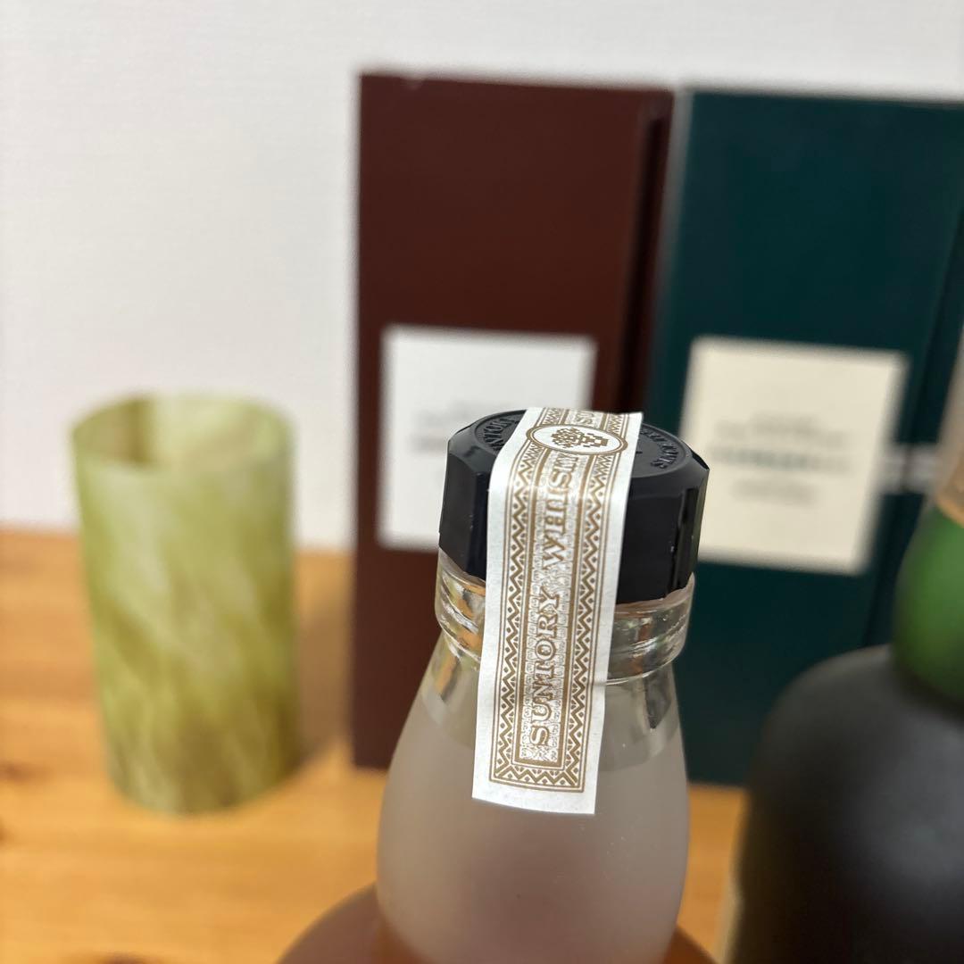 サントリーウイスキー　山崎蒸溜所秘蔵モルト/白州蒸溜所秘蔵モルト　2点セット⑵