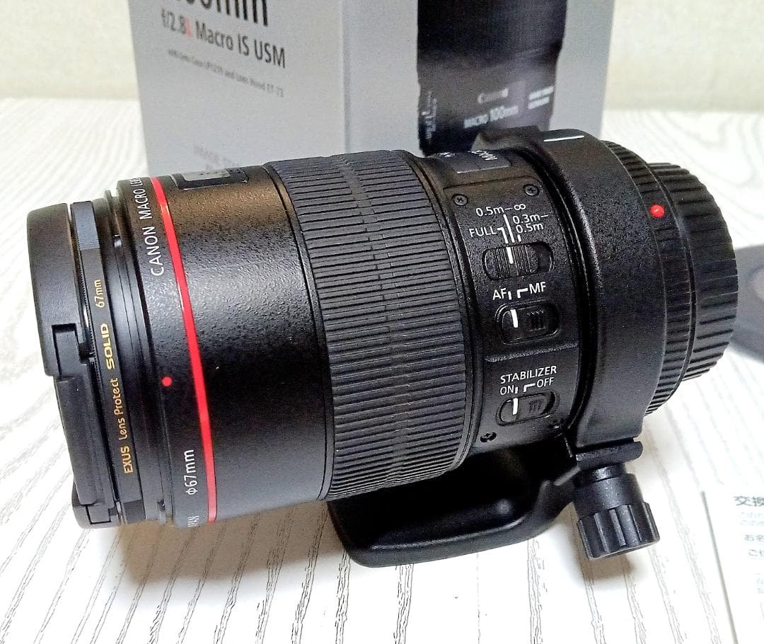 Canon キャノン EF100mm f2.8 L MACRO IS USM