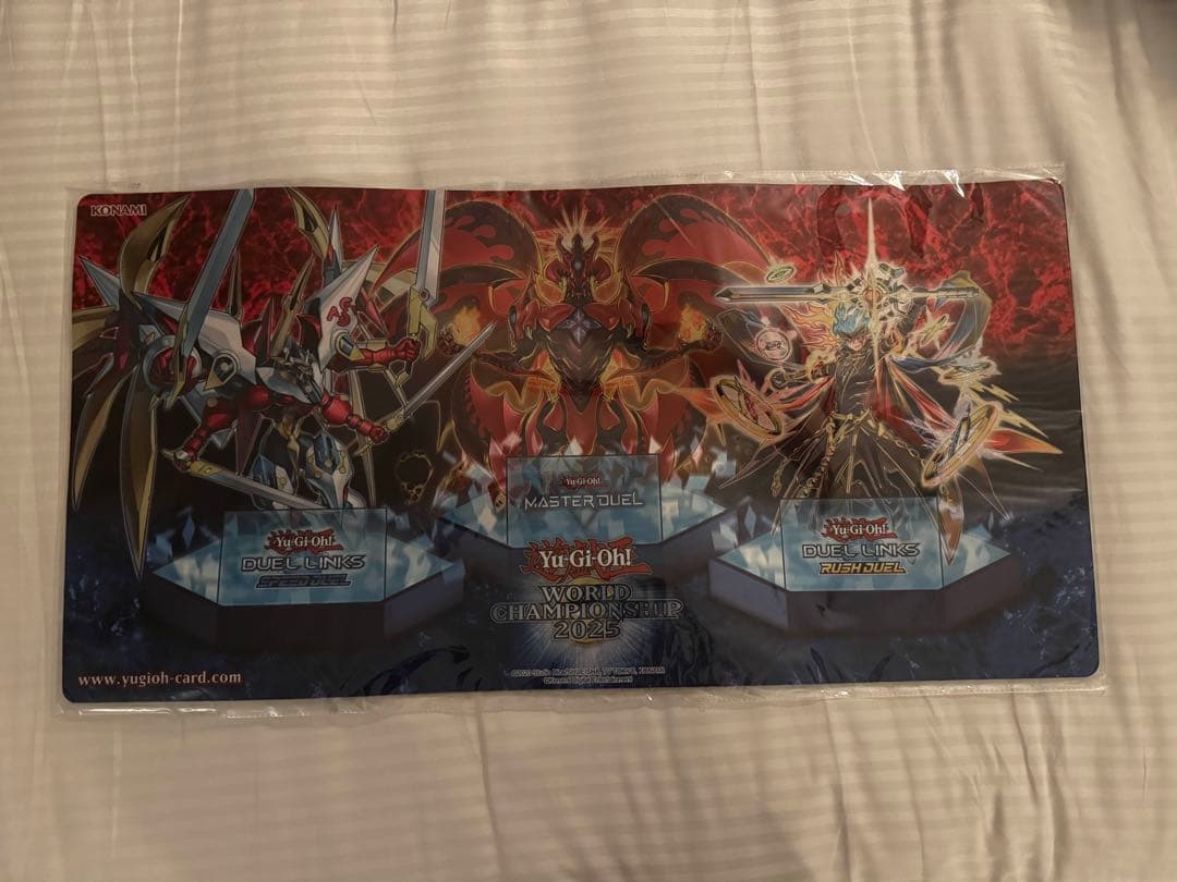 遊戯王　wcs2025　公式　プレイマット　デジタル