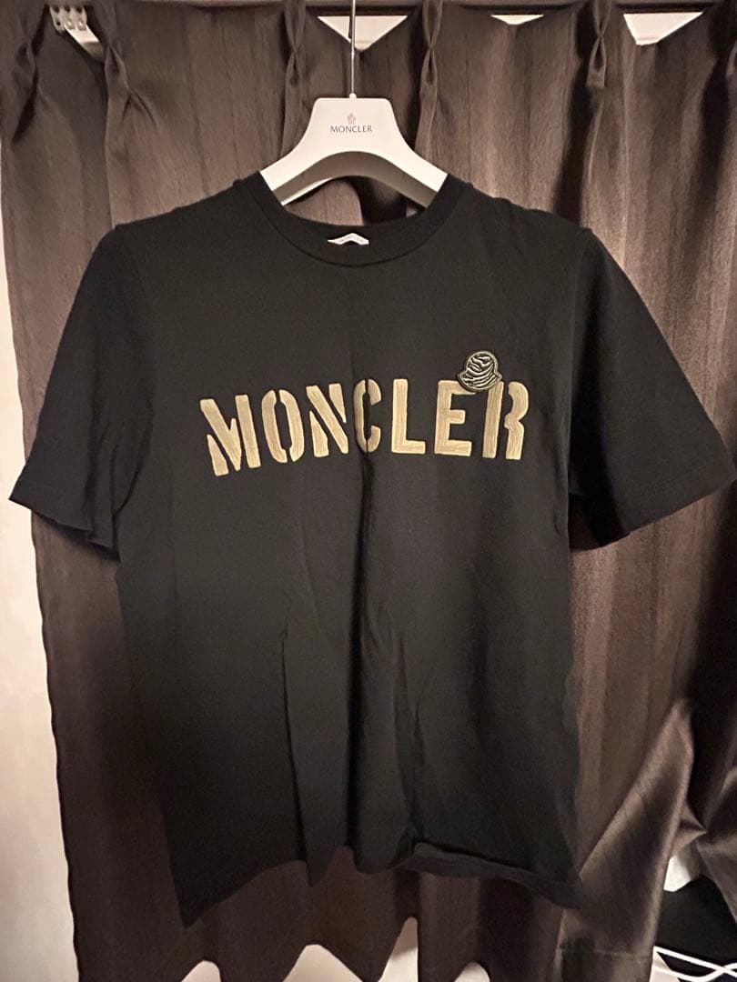 MONCLER ロゴTシャツ ブラック