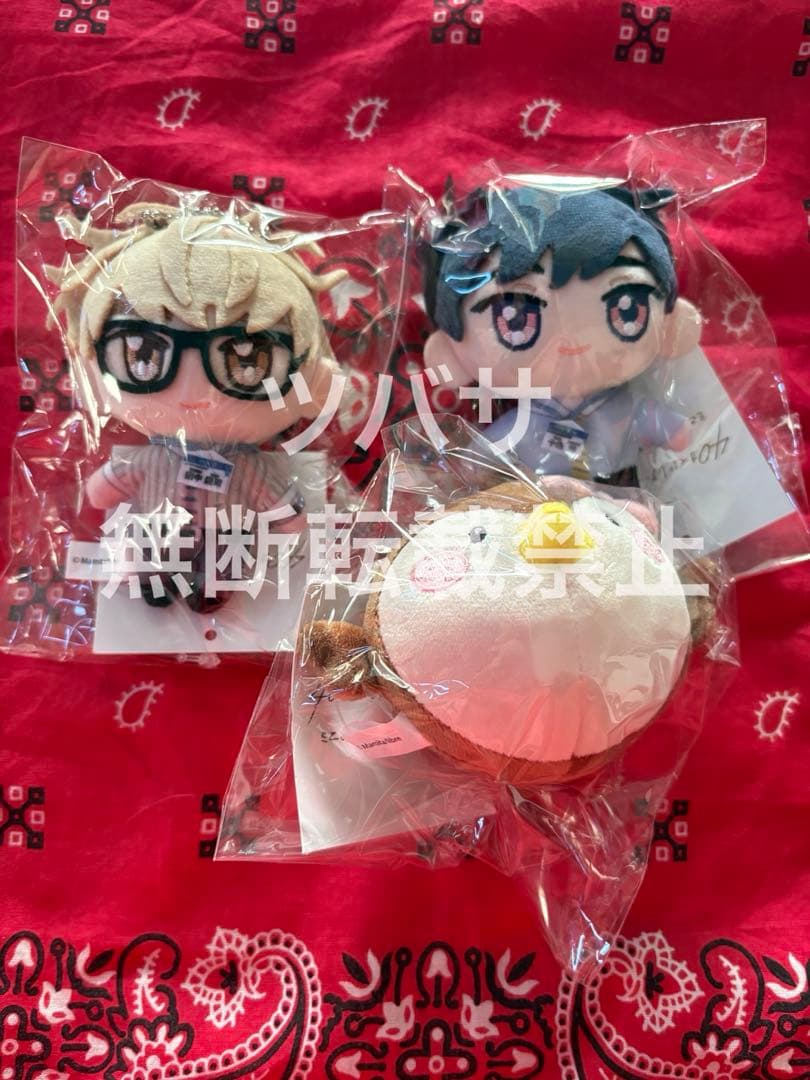 40までにしたい10のこと　ミニぬいぐるみキーホルダー 3体セット