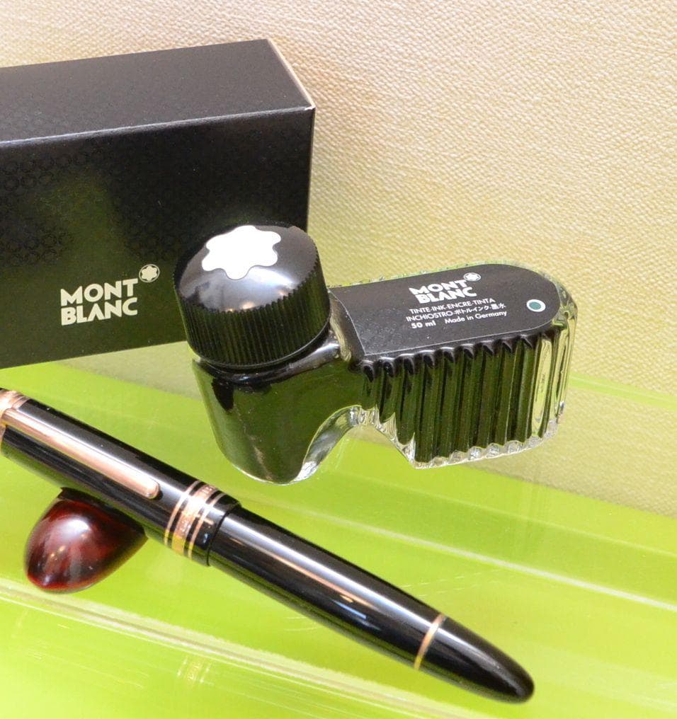 超レア! 廃盤色　モンブラン ビンテージインク 50ml　レーシンググリーン