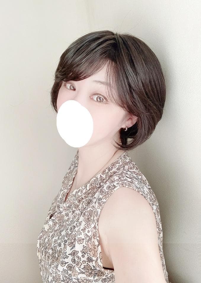 じゅん　マリブ　人毛MIX　医療用ウィッグ 　レイヤーショートボブ