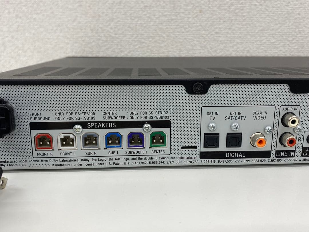 SONY ソニー STR-KS380 5.1chホームシアターシステム