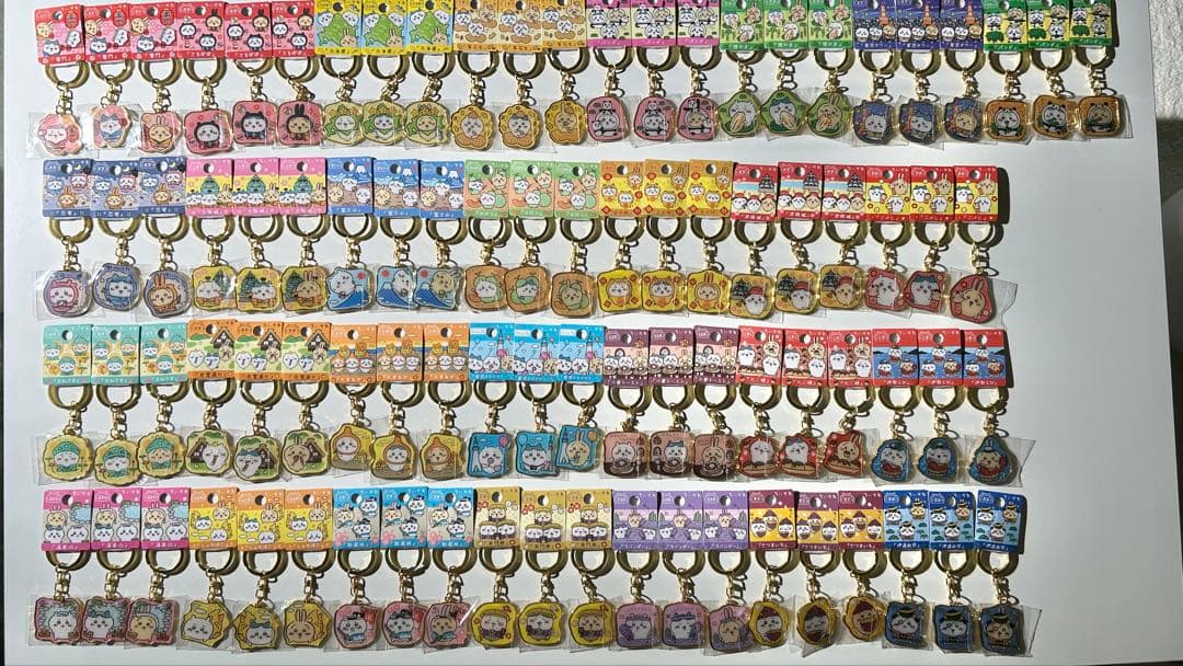 ちいかわ ご当地キーホルダー 187点 まとめ売り