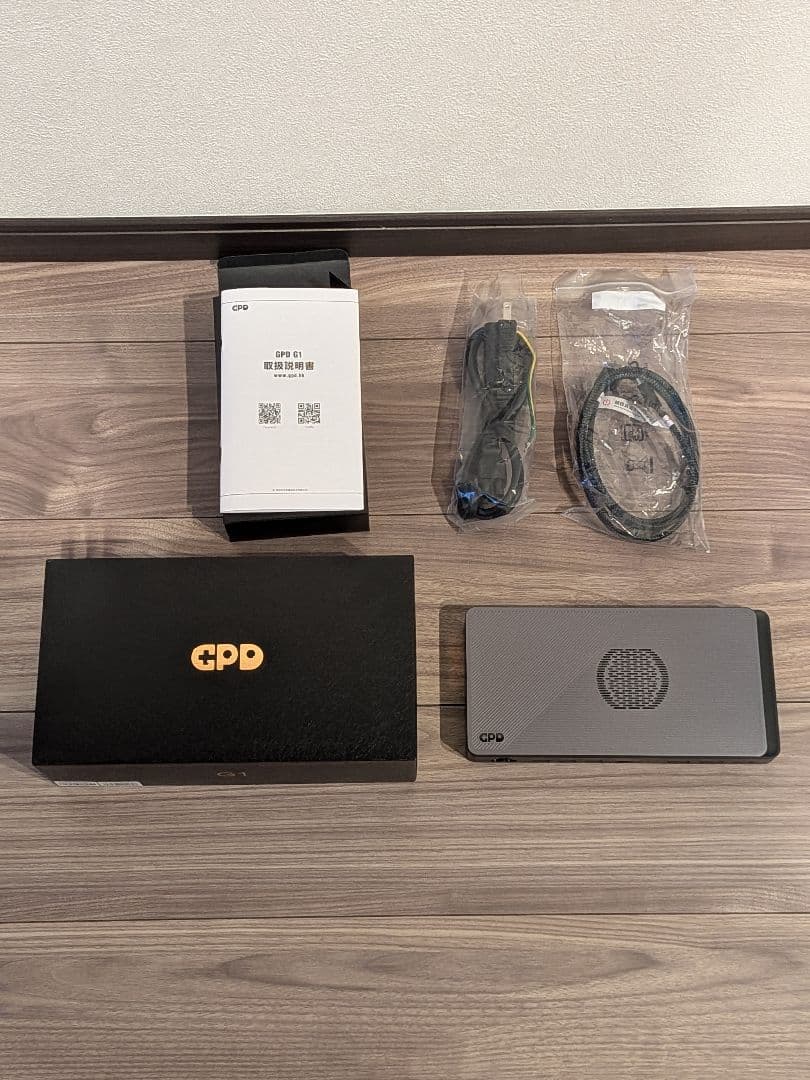GPD G1 2024 グラフィックカード EGPU Oculink USB4