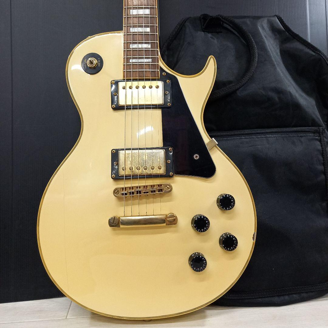 PLAYTECH レスポールカスタム ビンテージホワイト プレイテック 現状渡し