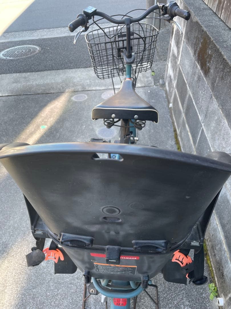 ジャンクYamaha PAS Babby 電動アシスト自転車 チャイルドシート付