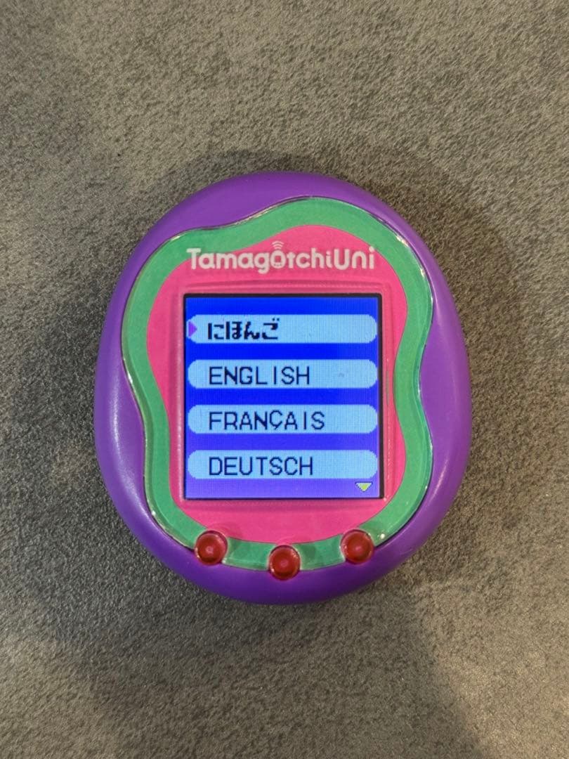 たまごっち　ユニ　tawagotchi uni パープル