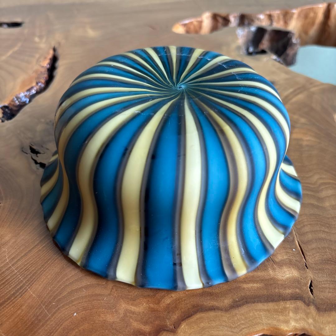 モリーネ 陸工房作 鉢 ガラス製 共箱