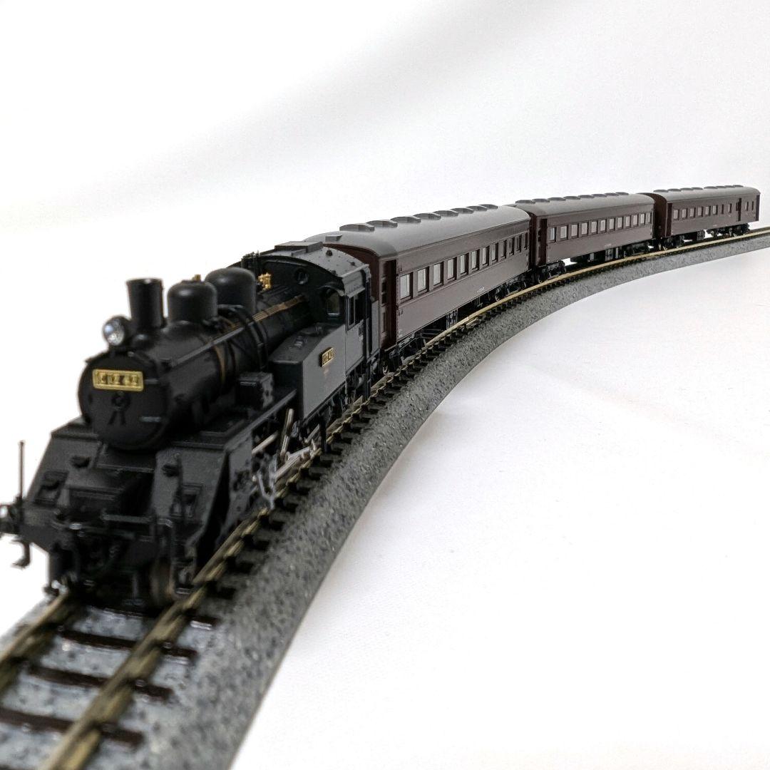 KATO　C12+オハ35+オハフ33+オハニ36 　蒸気機関車　客車　計4両