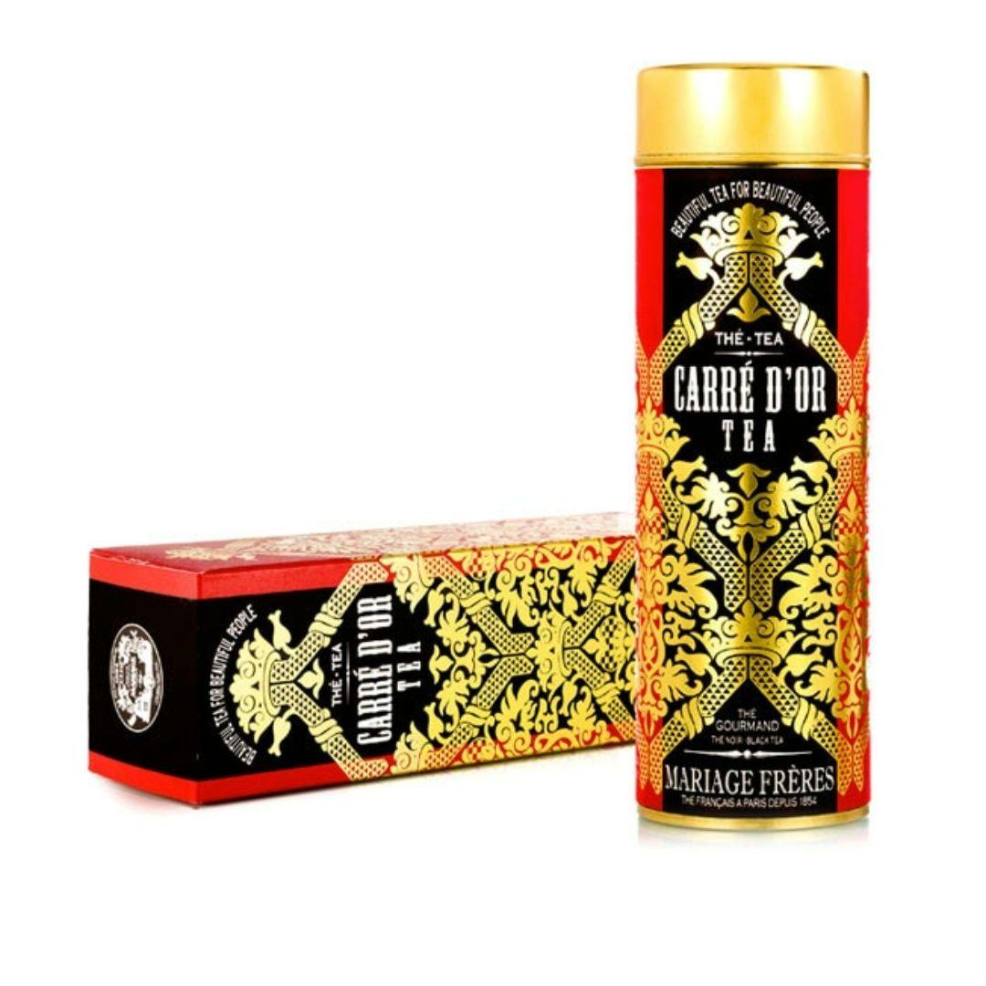 マリアージュフレール　特別装丁缶入り　紅茶&ルイボスティー　3種類　紙袋付