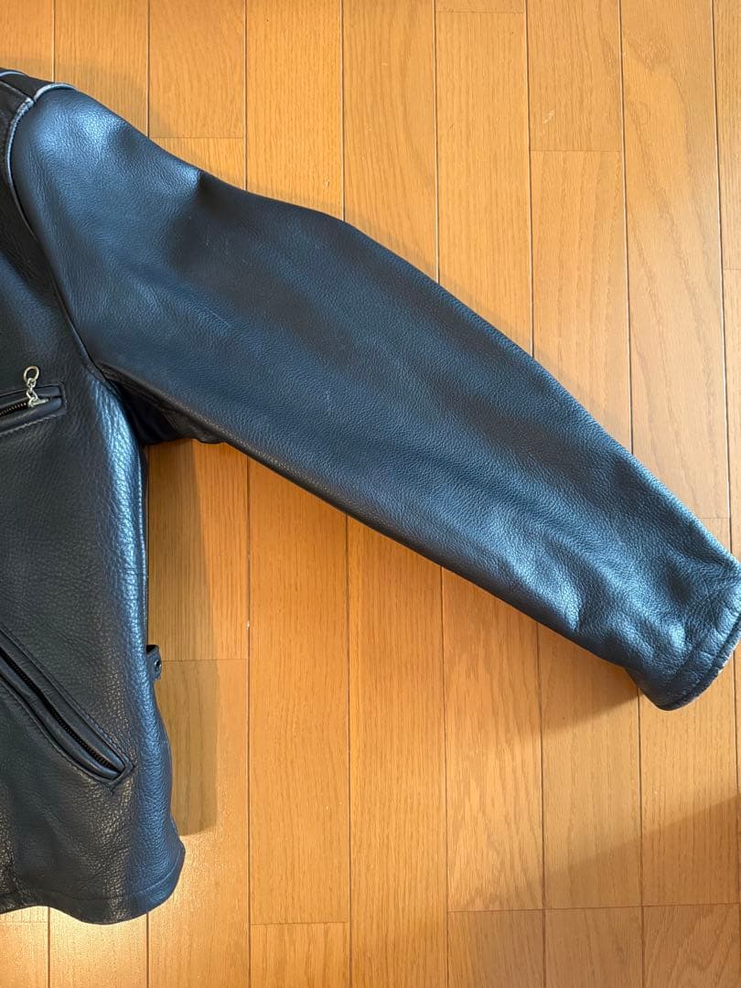 Schott シングルライダース ブラック 40