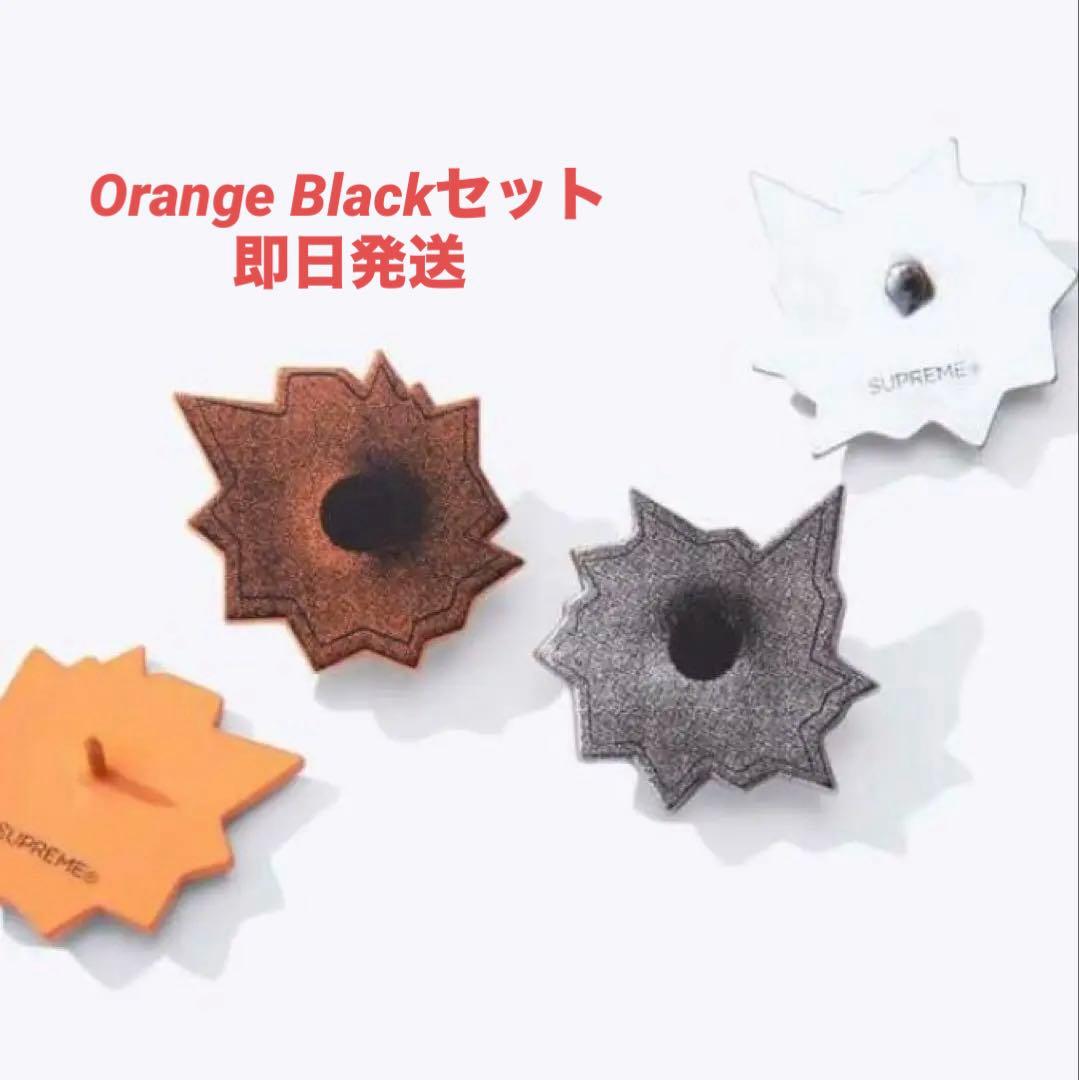 小物 supreme Bullet Hole Pin 2color set