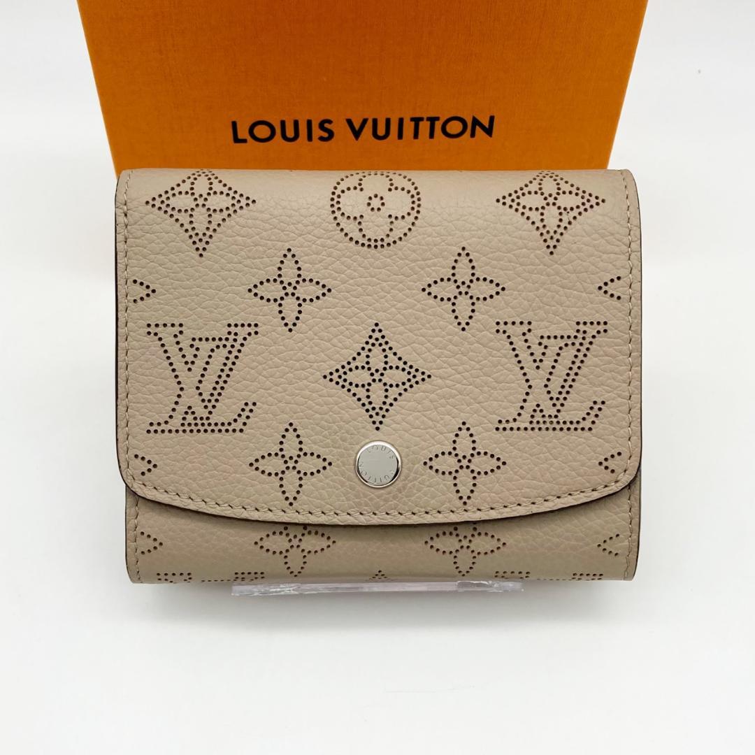 IC　ルイヴィトン　イリス　コンパクト　マヒナ　ガレ　折り財布　754